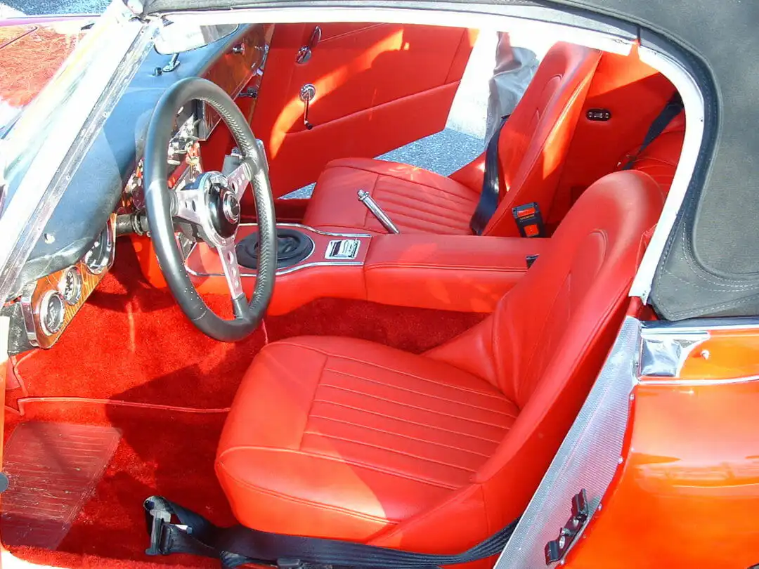Intérieur d'Austin Healy
