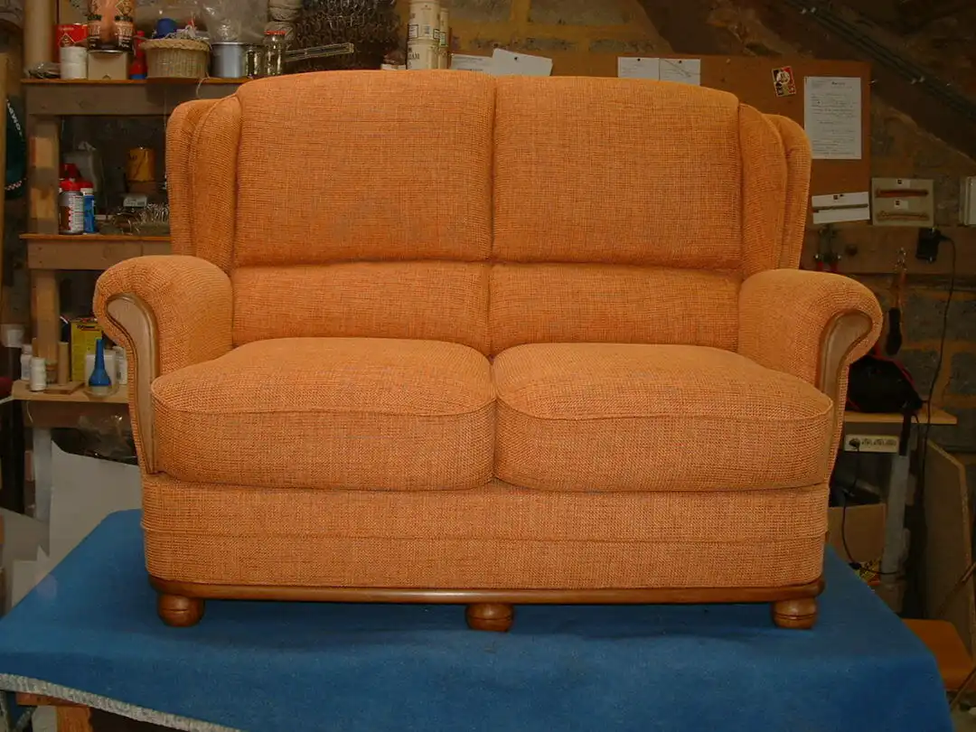 Remise en état canape en tissu