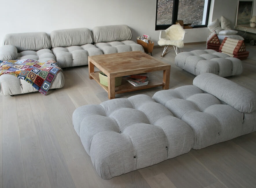 Restauration de salon Camaleonda de Mario Bellini